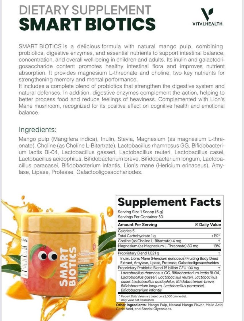 vitalhealth smart biotics